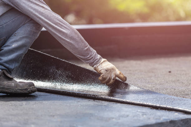 Wet basement repair process in Broadview Heights, OH